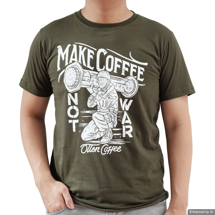 kaos bertema kopi