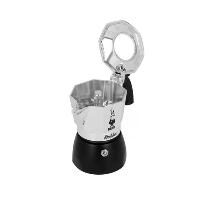 Bialetti - Brikka Black 2 Cups | Otten 