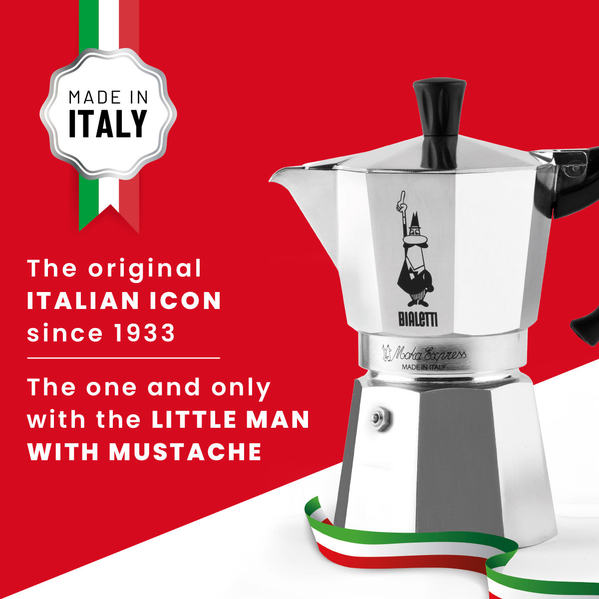 Bialetti Moka Express 6 Cups | Otten Coffee